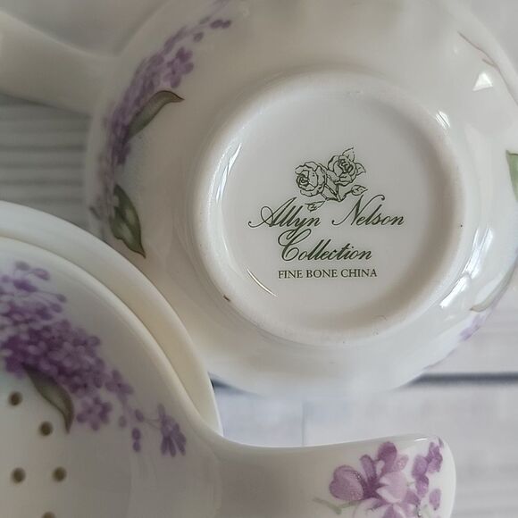 Royal Patrician fine bone china cat creamer and sugar set with accessories - Picture 14 of 14